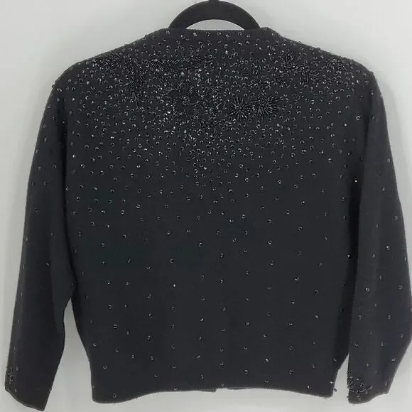 Banff Ltd wool vintage sweater with sequins. No size tag, in guessing a medium. - Picture 5 of 16